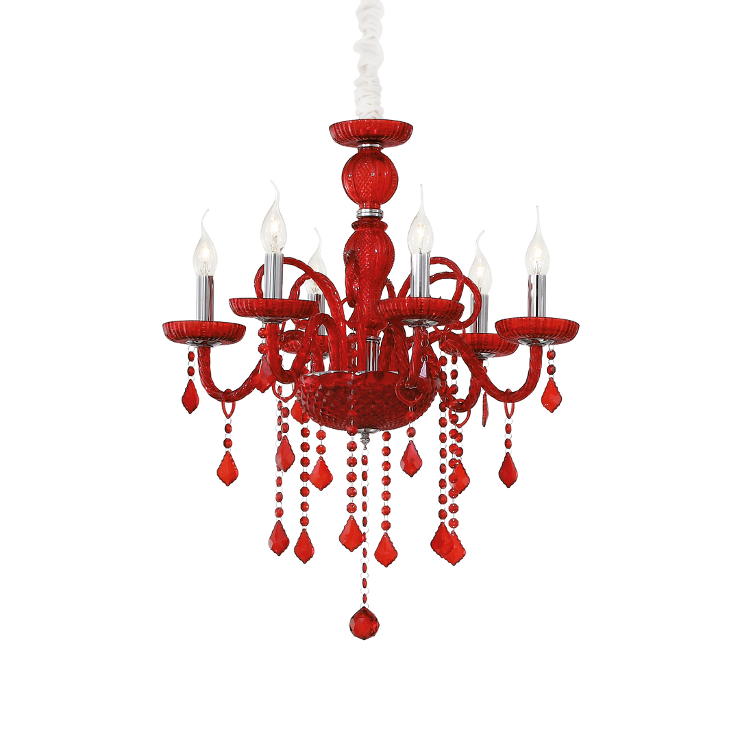 Candelabru clasic rosu Giudecca