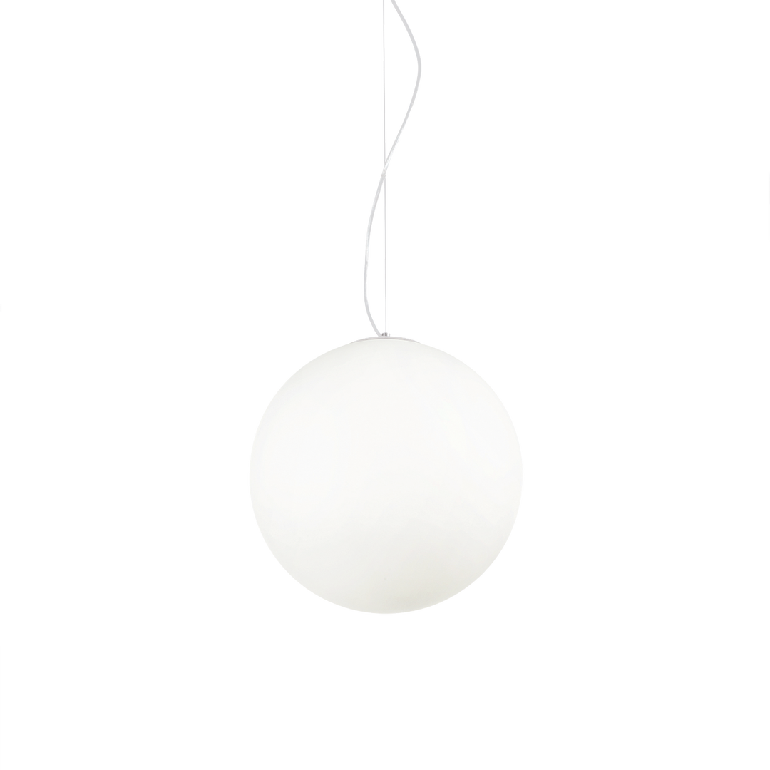 Pendul cu glob alb mat Mapa