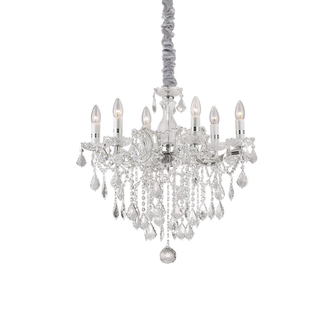 Candelabru cu design clasic crom Florian