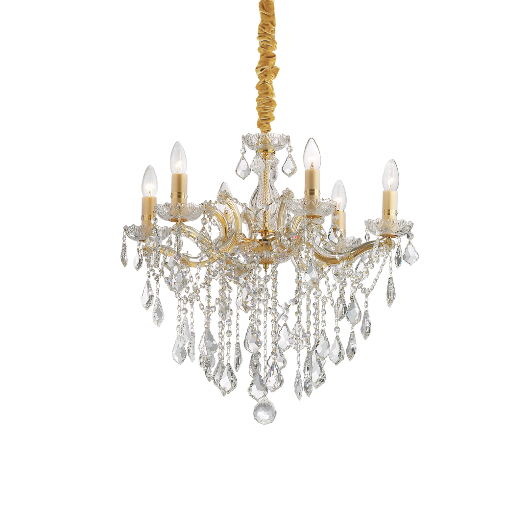 Candelabru cu design clasic auriu Florian