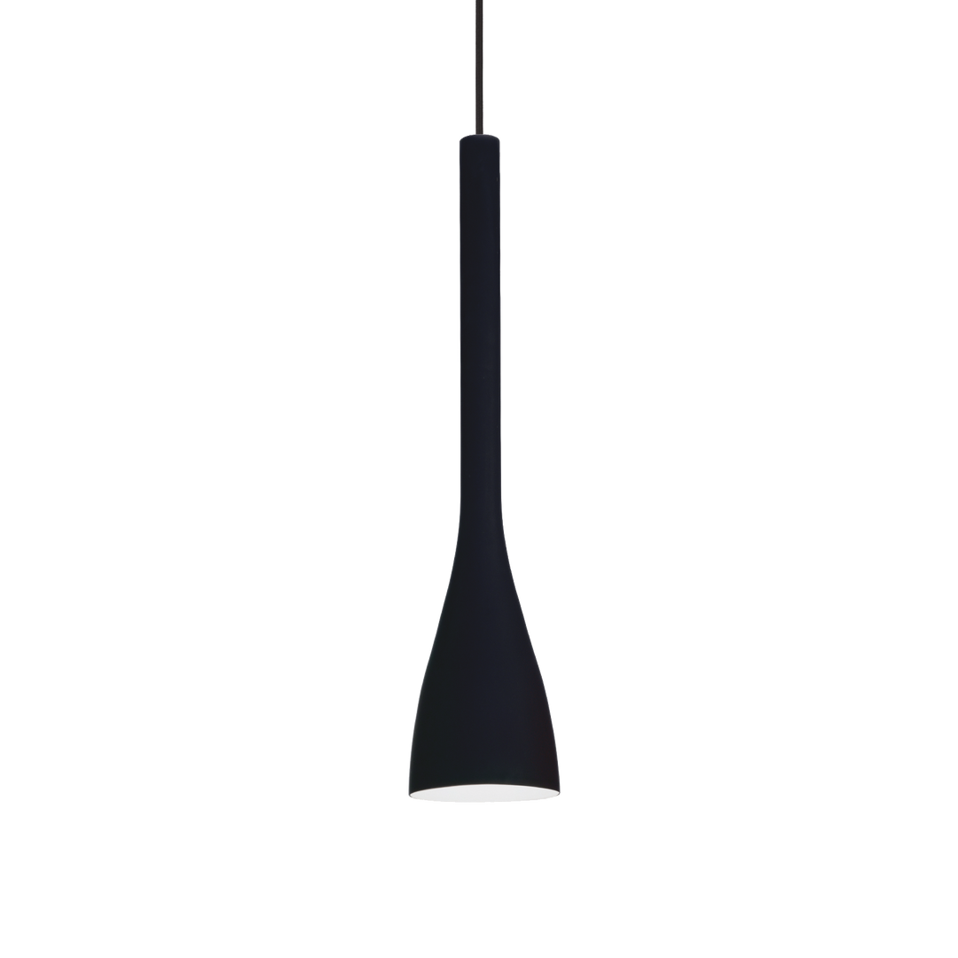 Pendul negru minimalist Flut