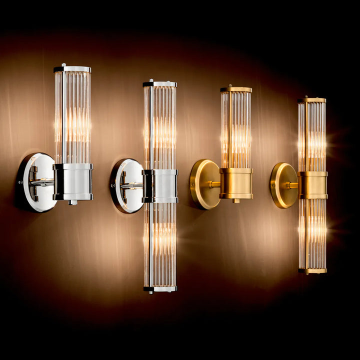 Aplica de perete cu design Art Deco Claridges Single by Eichholtz