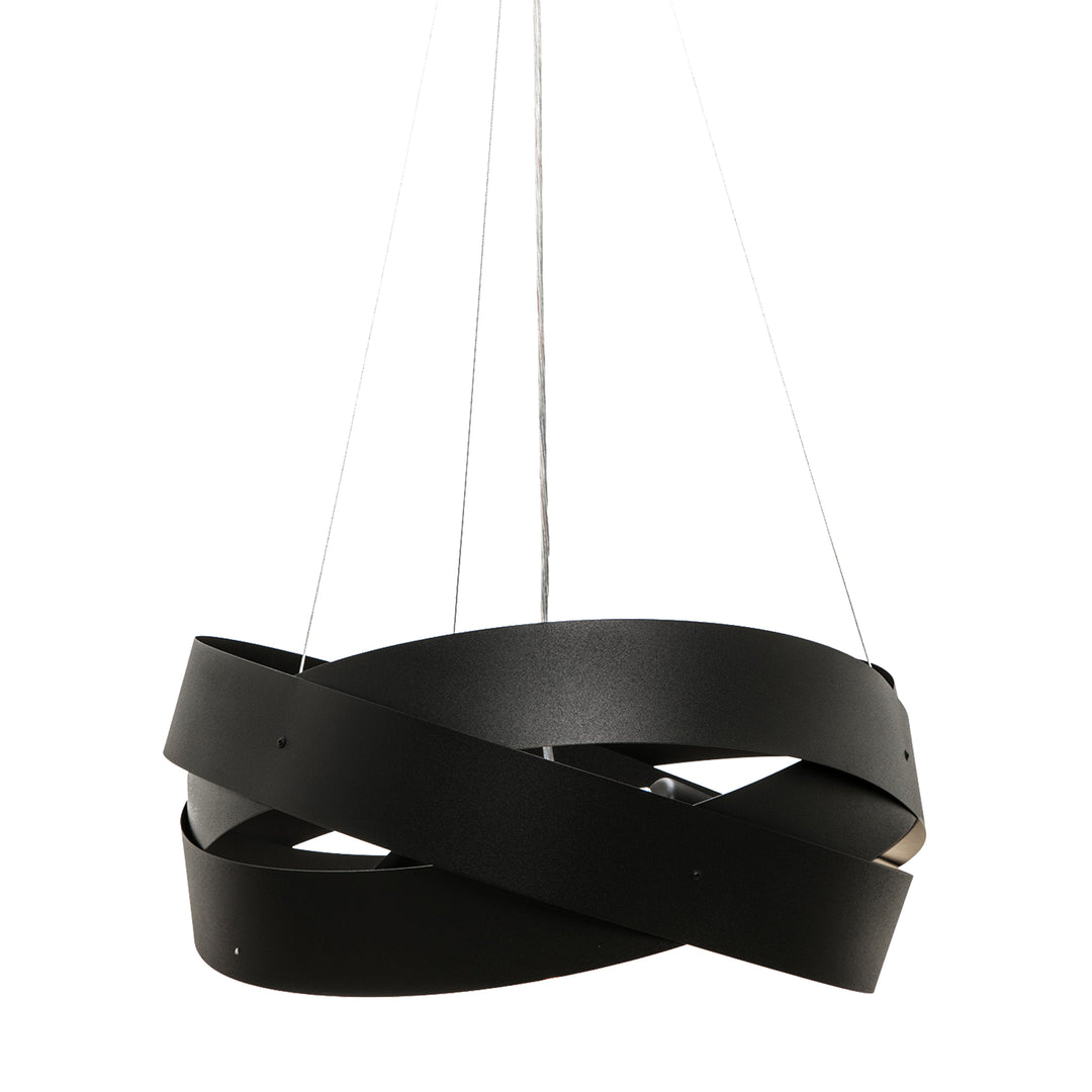 Lustra neagra Tornado diametru 50cm 1118