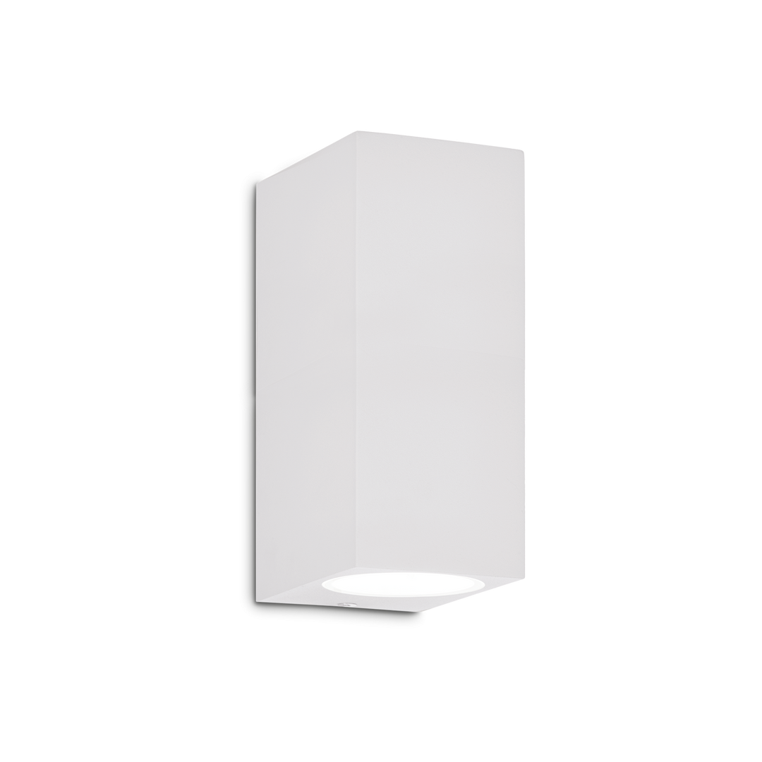 Aplica de perete dreptunghiulara alba IP44 Up