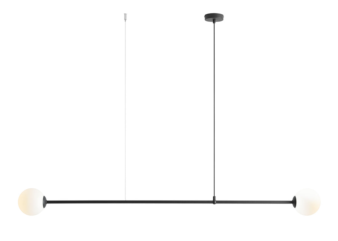 Lampa suspendata Aria 2 Negru