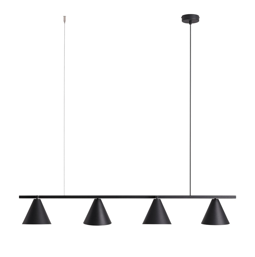 Lampa suspendata Form 4 Negru