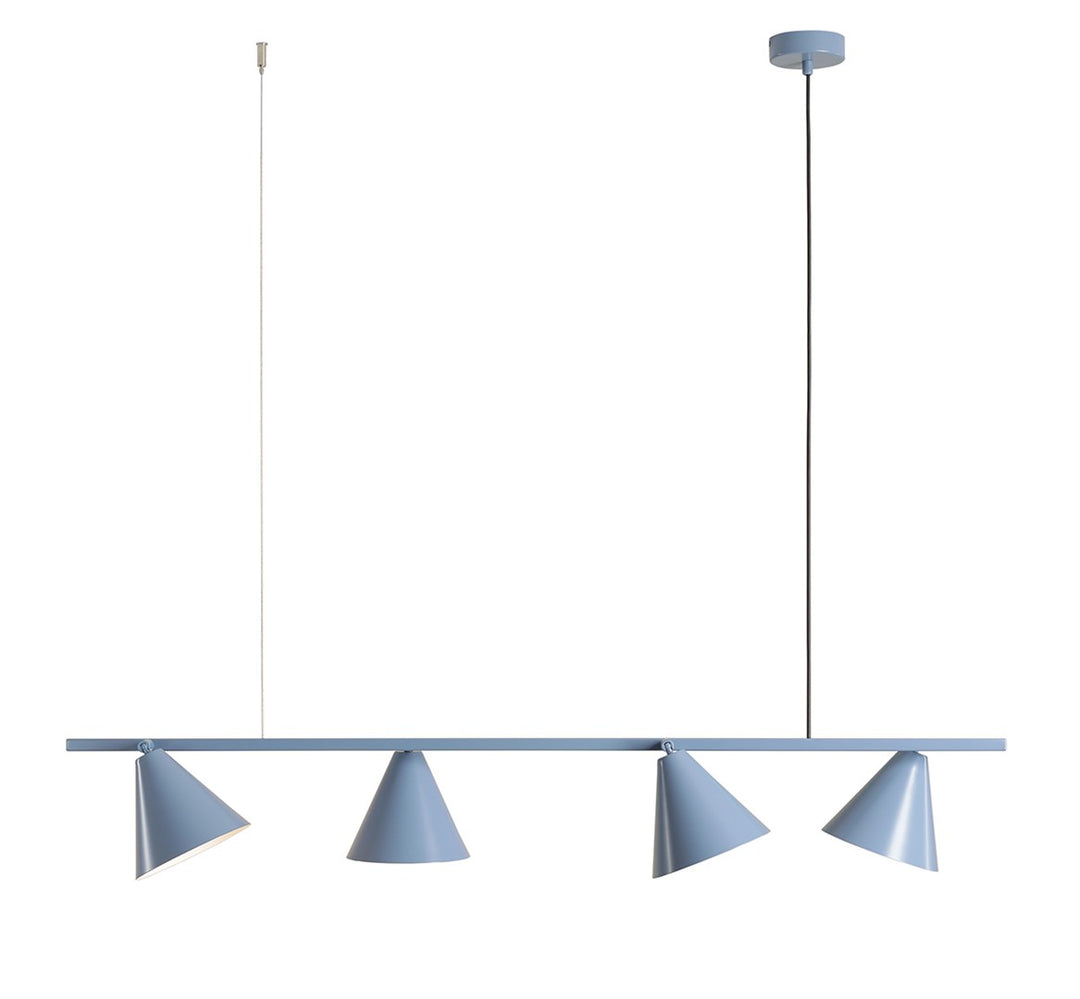 Lampa suspendata Form 4 Albastru Prafuit