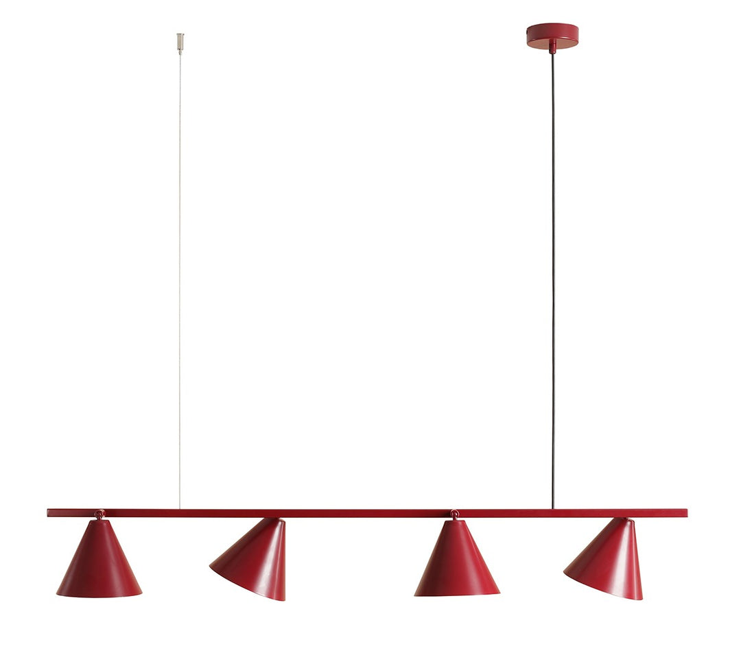 Lampa suspendata Form 4 Rosu