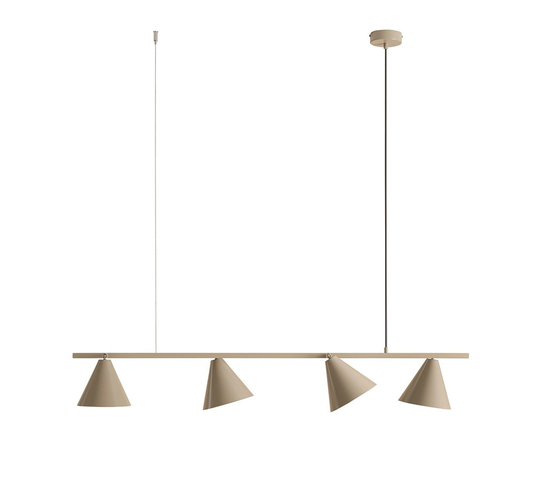 Lampa suspendata Form 4 Bej