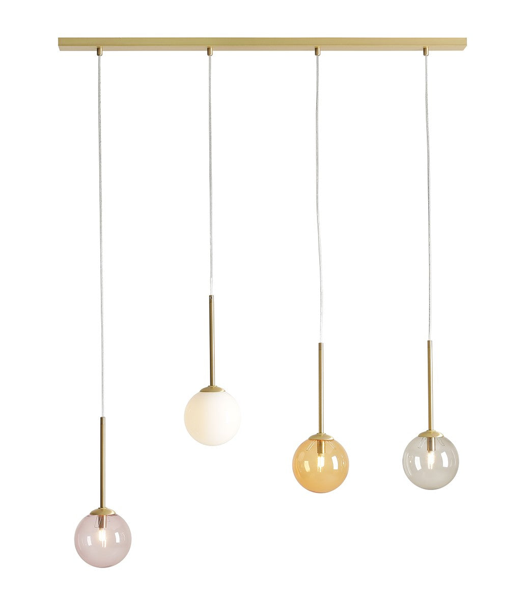 Lampa suspendata Bosso 4 Multicolor