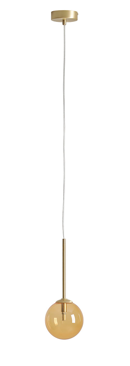 Lampa suspendata Bosso Mini 14 Multicolor (Portocaliu)