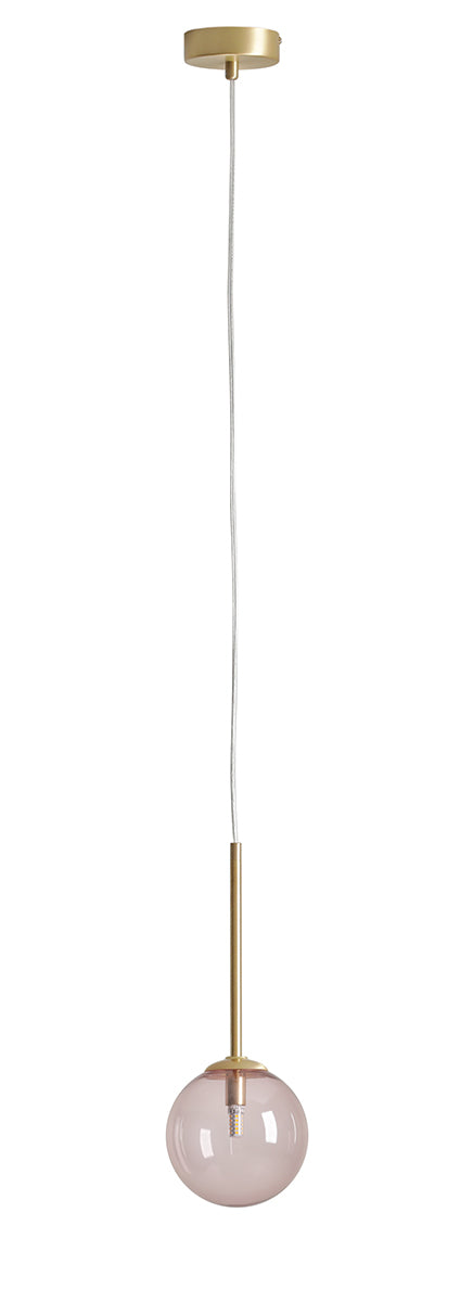 Lampa suspendata Bosso Mini 14 Multicolor (Roz Prafuit)