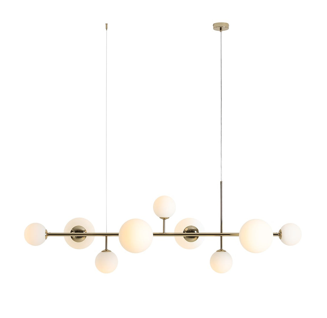 Lampa suspendata Dione 9 Aur