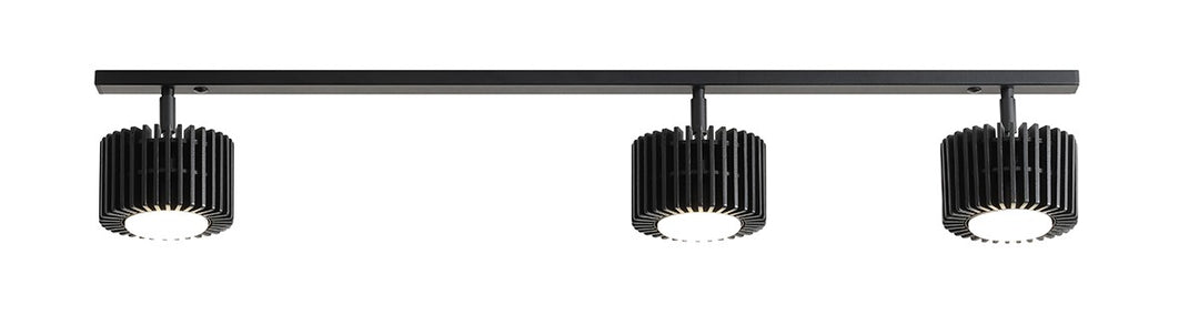Plafoniera TULL 3 (1+2) BLACK