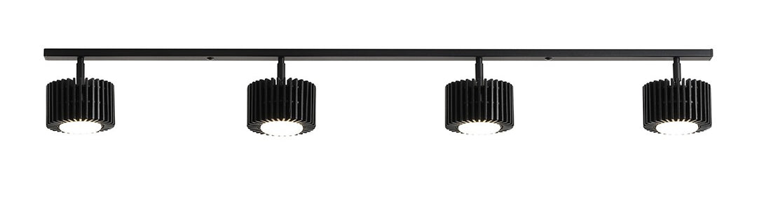 Plafoniera TULL 4 BLACK