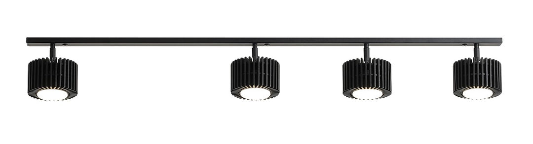 Plafoniera TULL 4 (1+3) BLACK