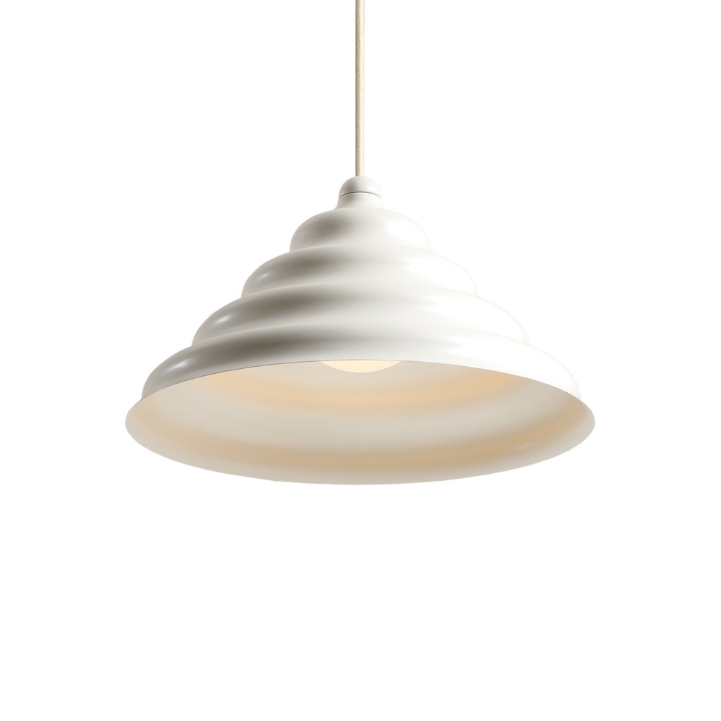 Lampa suspendata Fala Crem L