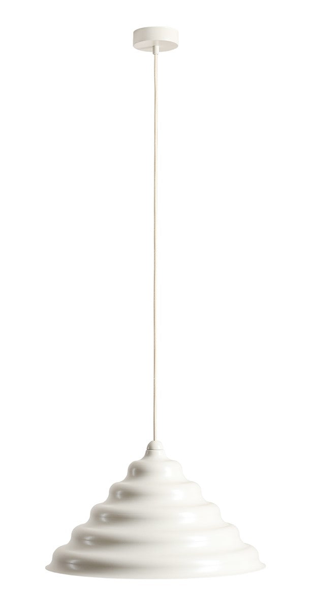 Lampa suspendata Fala Crem XL