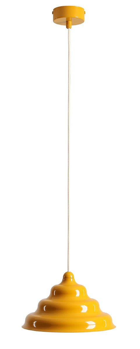 Lampa suspendata Fala Galben Energetic M