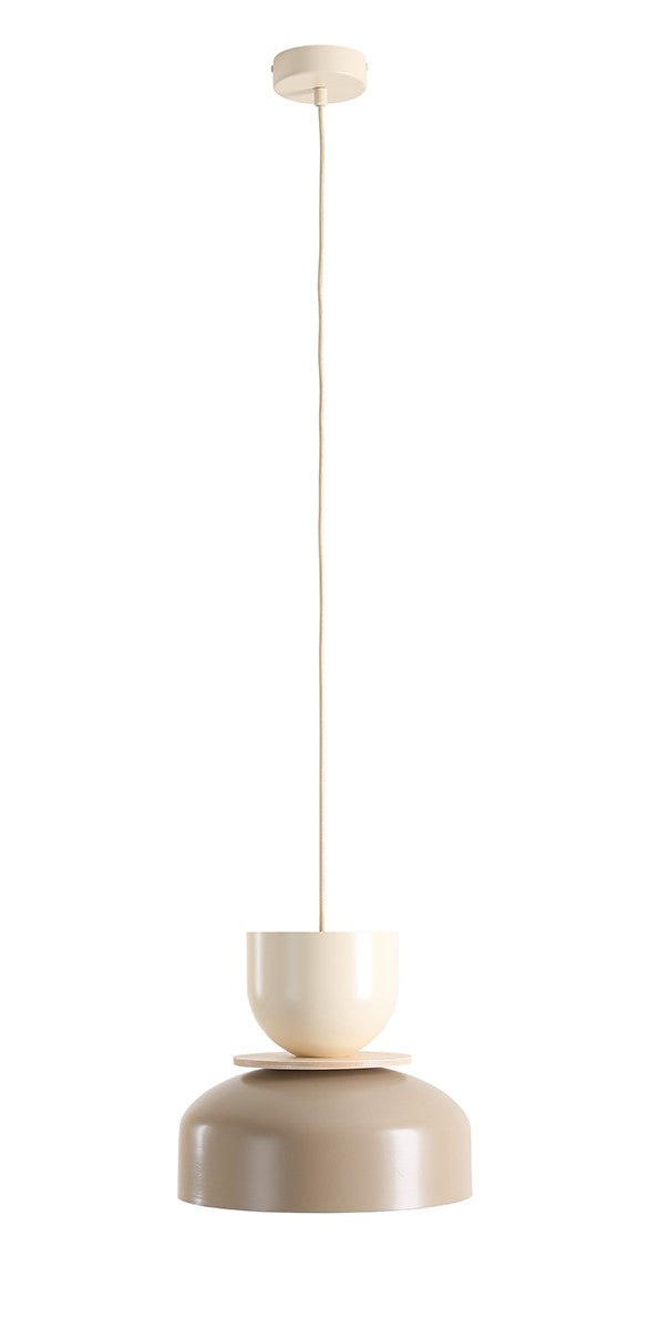 Pendul UTO Bej Deschis + Crem (30 + 15 + Lemn)