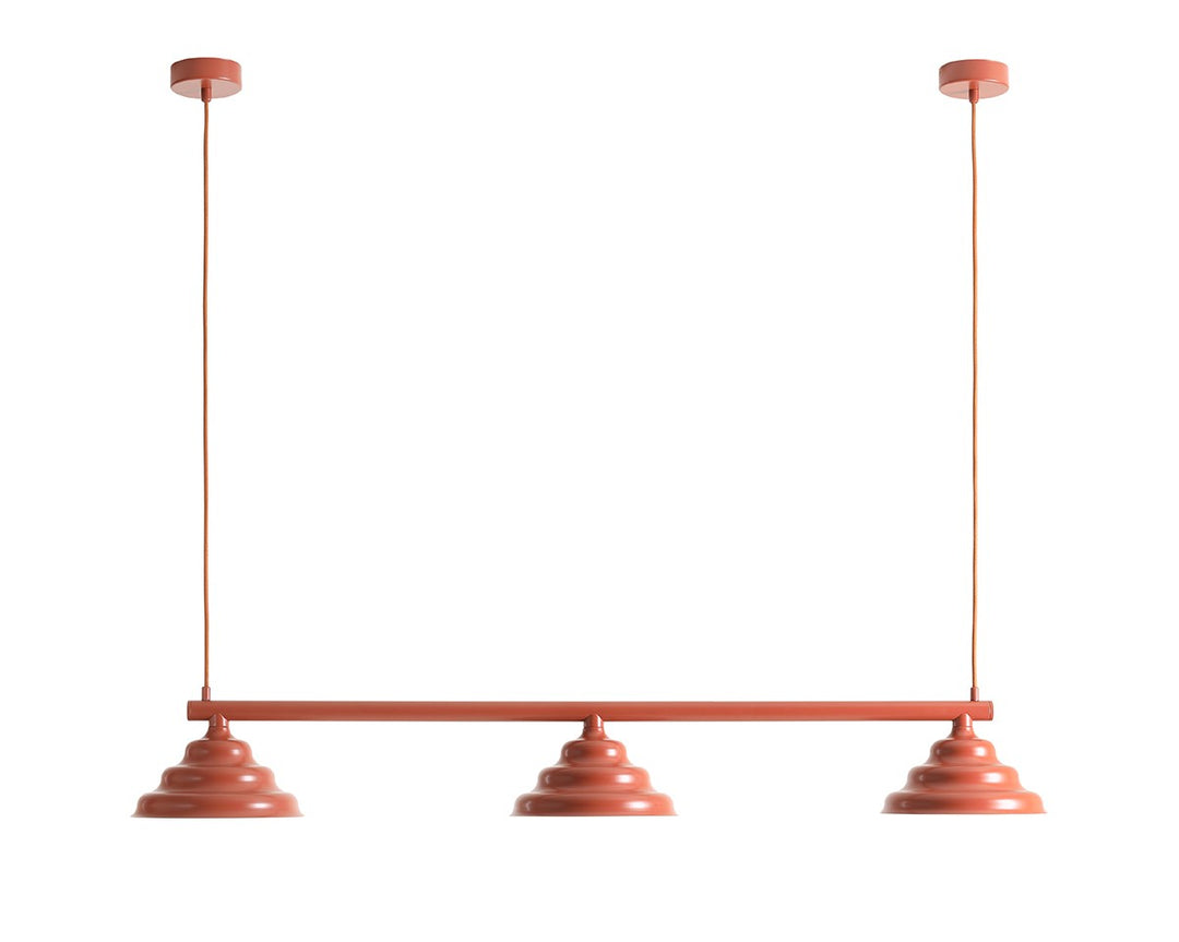 Lampa suspendata Fala 3 Caramizie