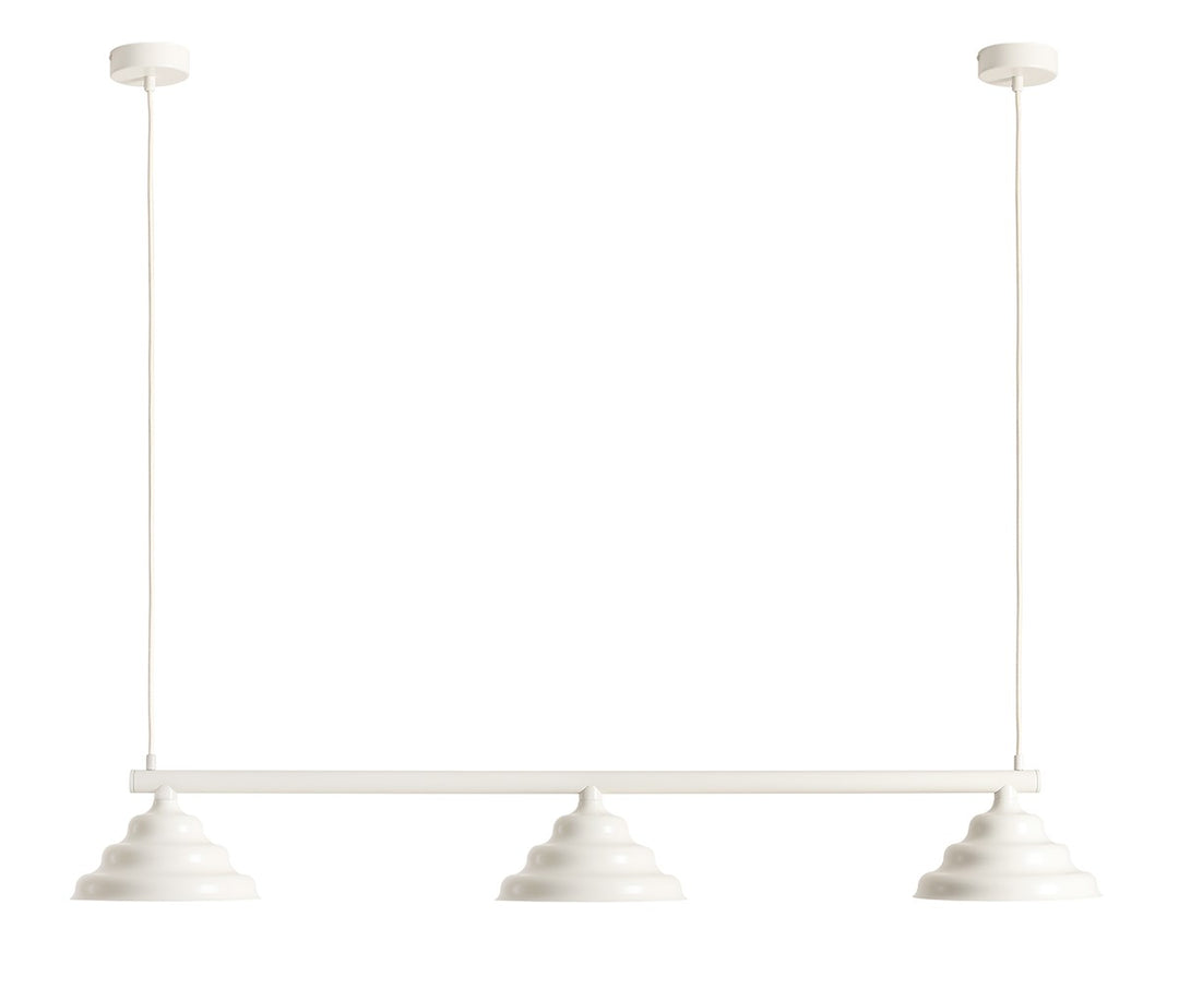 Lampa suspendata Fala 3 Crem Deschis
