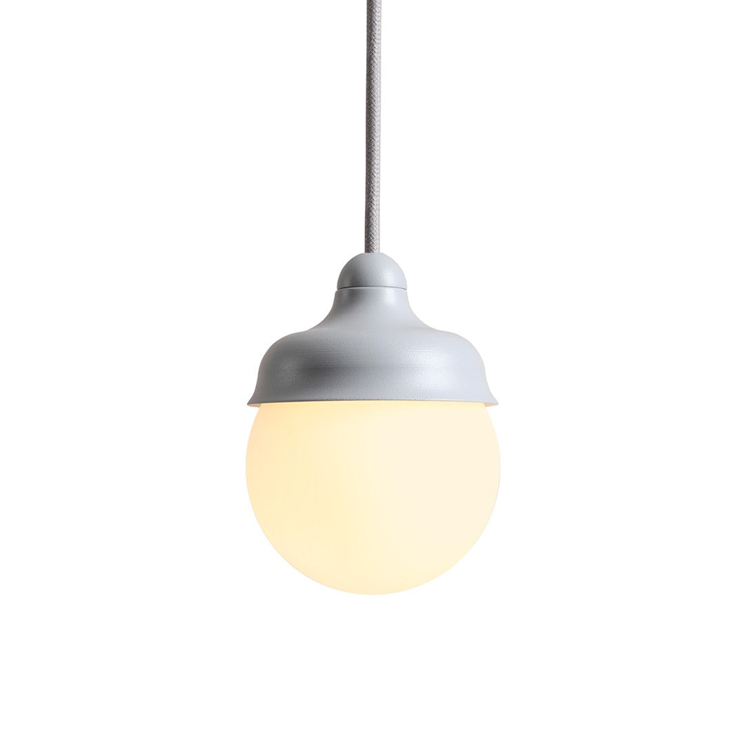 Lampa suspendata Fala Albastru Gri XS