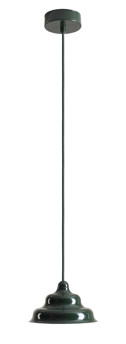 Lampa suspendata Fala Verde Inchis S
