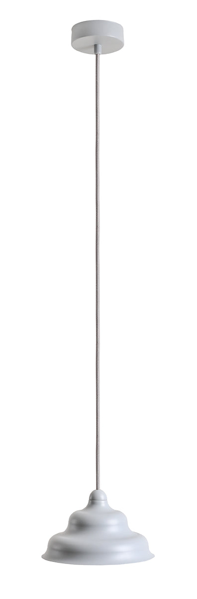 Lampa suspendata Fala Albastru Gri S