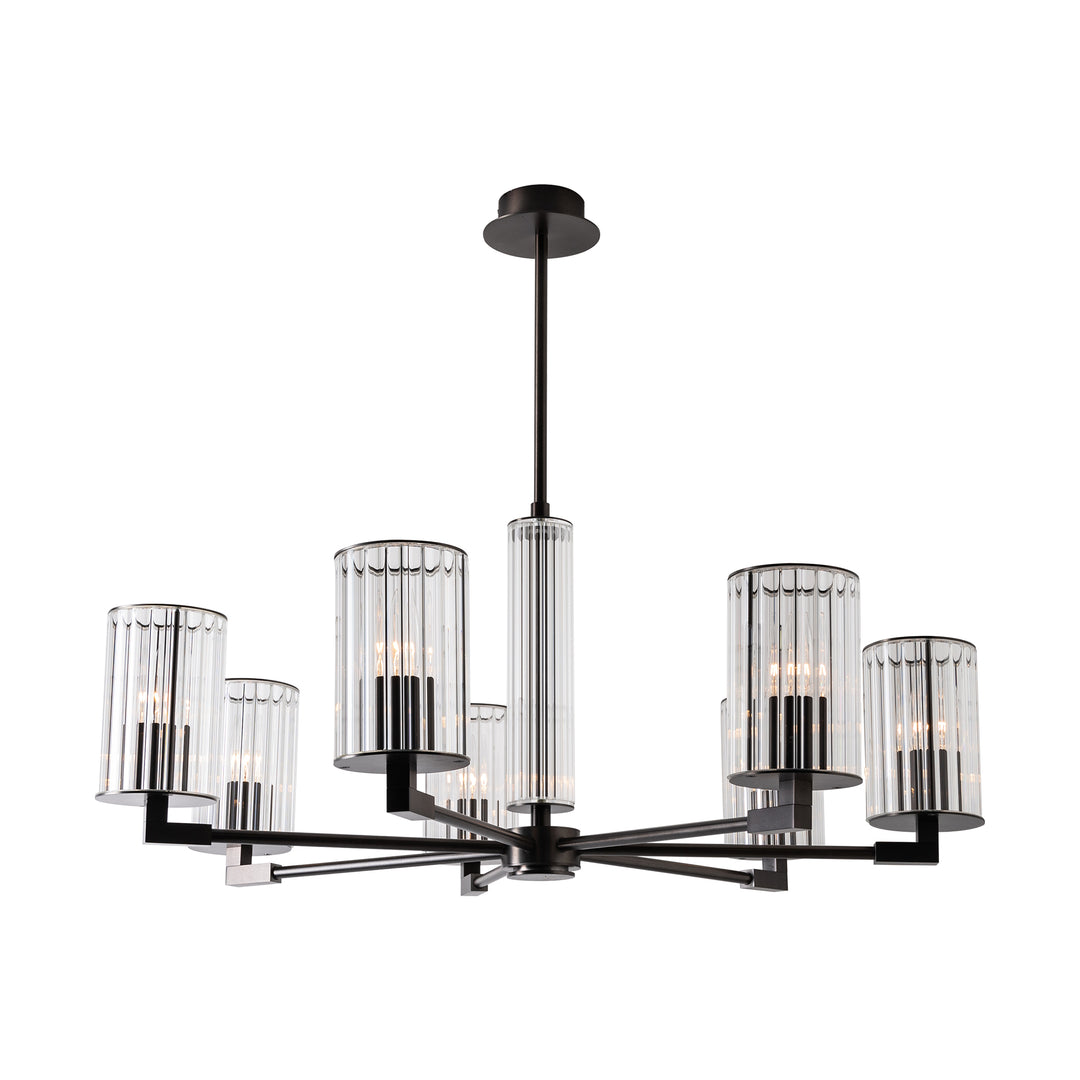 Candelabru Aria argintiu 1229 ARIA LAMPA WISZĄCA TYTAN ARIA