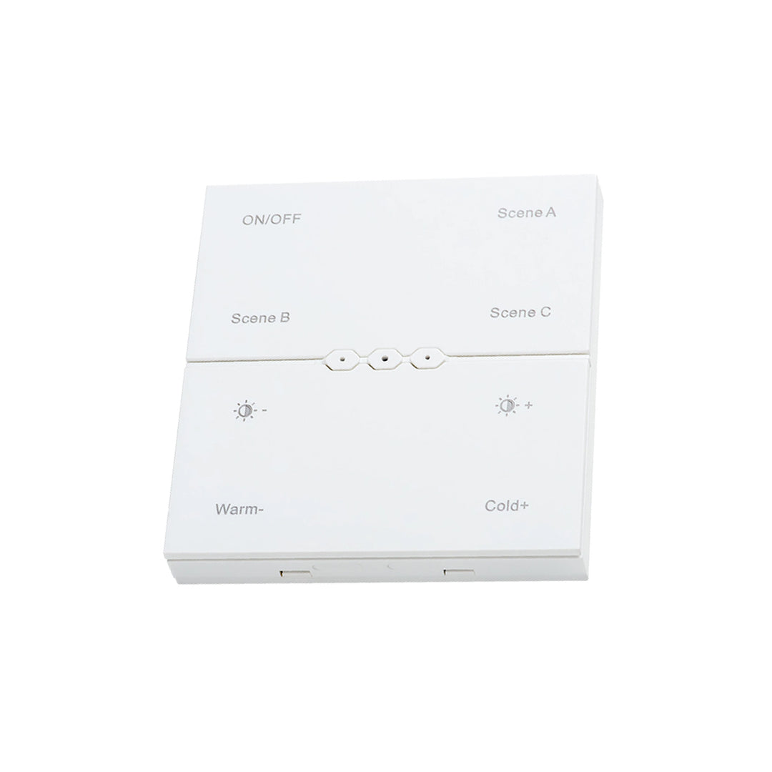 Panou Bluetooth alb cu baterii pentru controlul sistemului de șină SMART