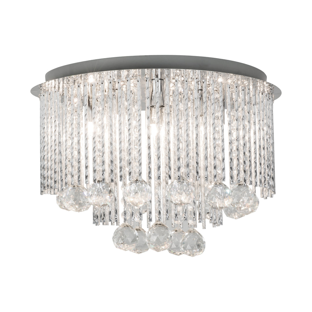Plafoniera Sitano 19156L SITANO LAMPA SUFITOWA CHROME SITANO