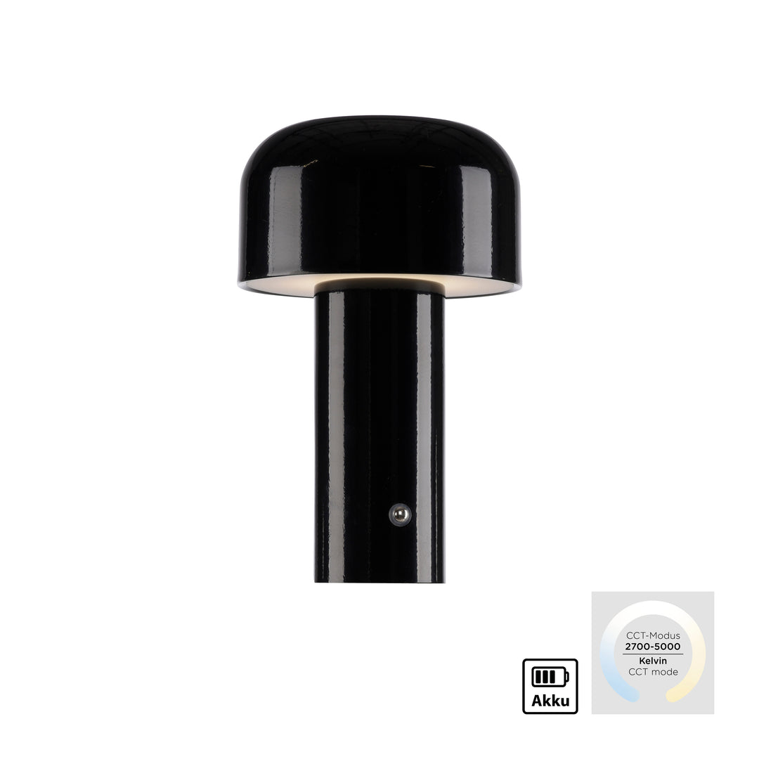 Lampa de masa neagra AGNES Paul Neuhaus