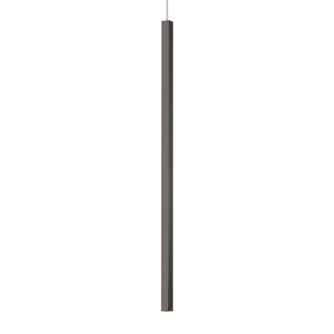 Pendul negru cu design minimalist liniar Ultrathin