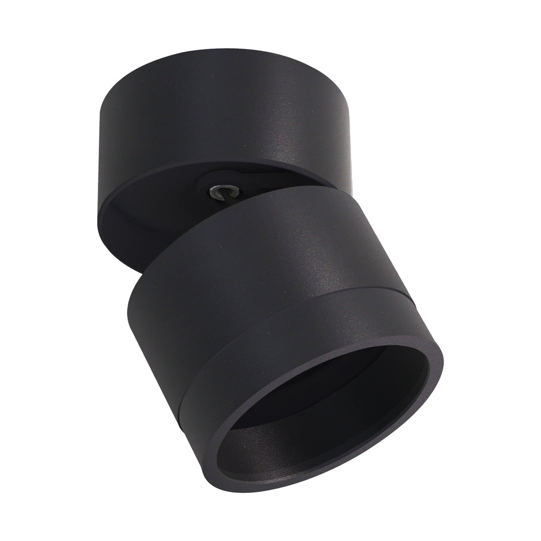 Spot negru cu baza reglabil Lomo 20001-BK-N