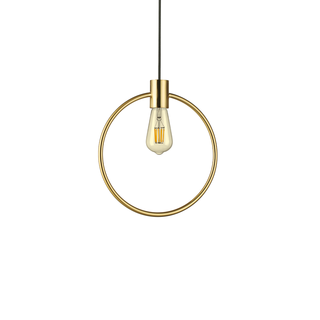 Pendul alam cu abajur in forma de cerc Abc