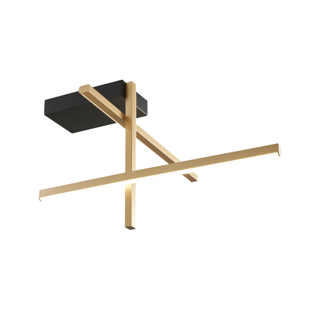 Plafoniera Edge 22008C3-BK/GD EDGE LAMPA SUFITOWA CZARNO-ZŁOTA/BLACK-GOLD EDGE