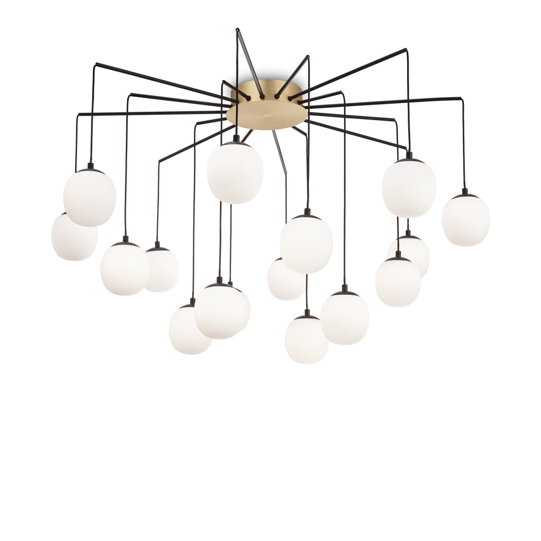 Lustra suspendata cu 16 lumini Rhapsody