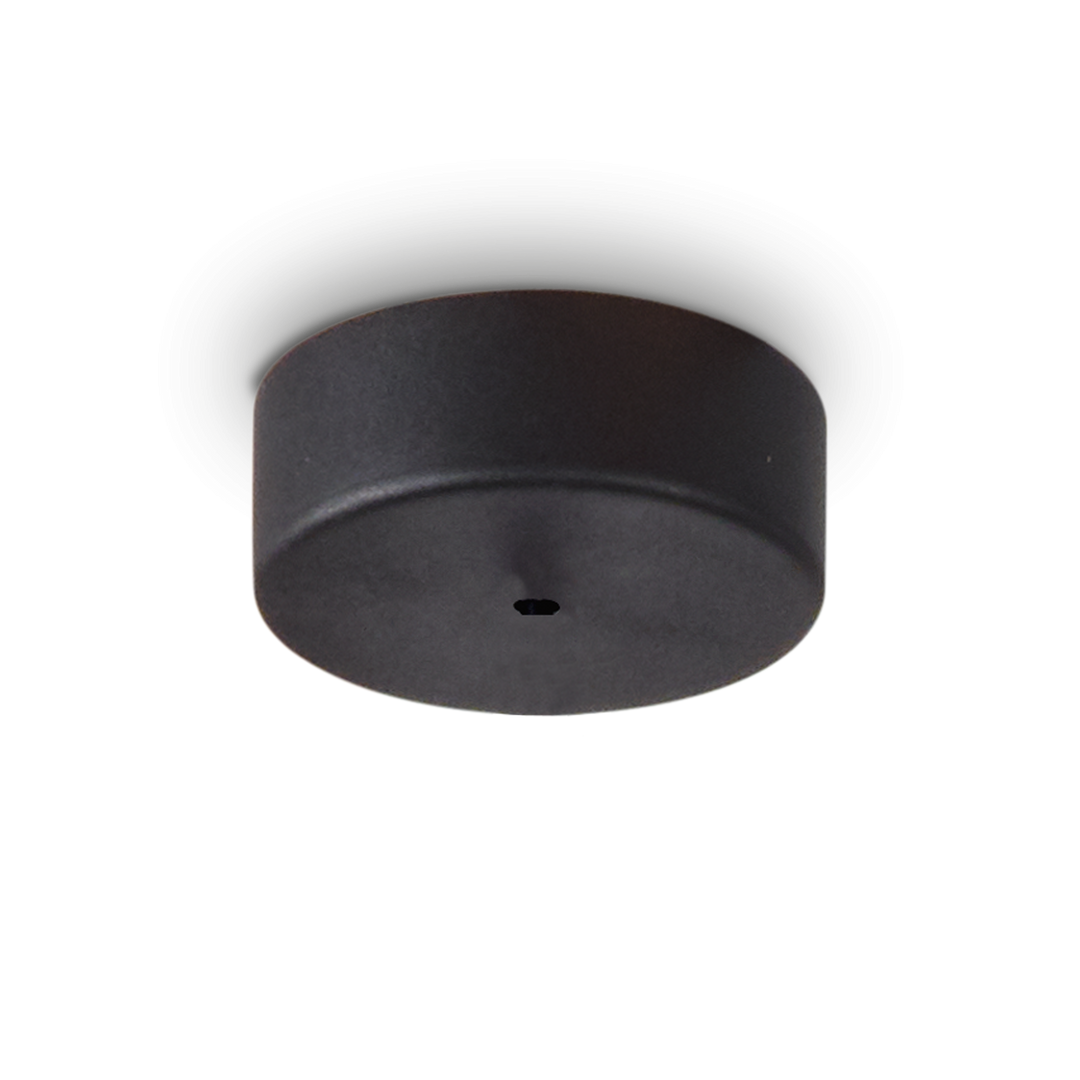 Baza rotunda neagra cu o prindere D90 mm