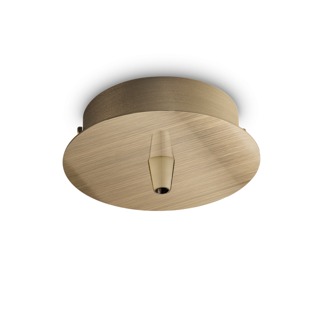 Baza rotunda aurie cu o prindere D100 mm