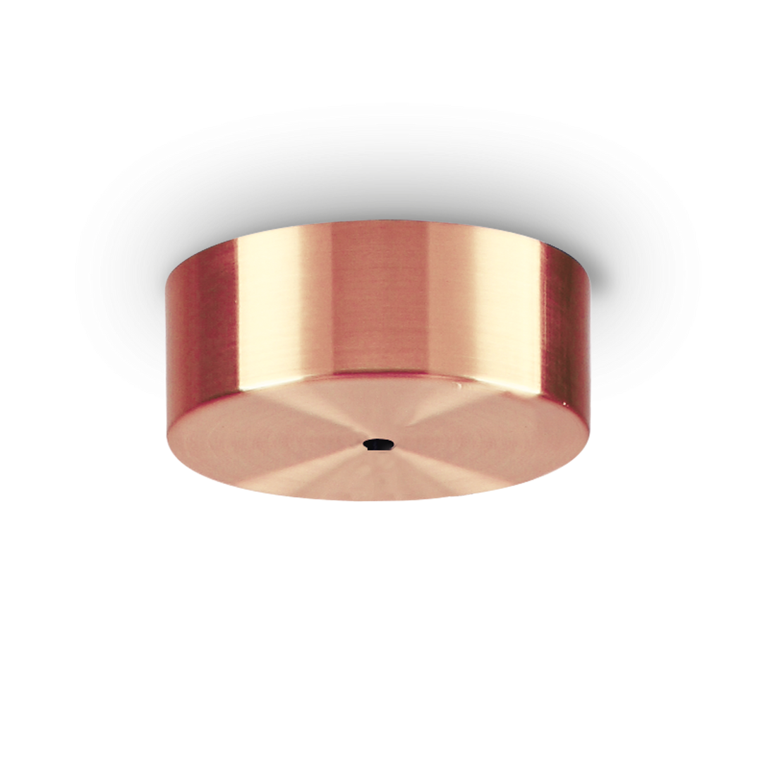 Baza rotunda finisaj cupru cu o prindere D90 mm