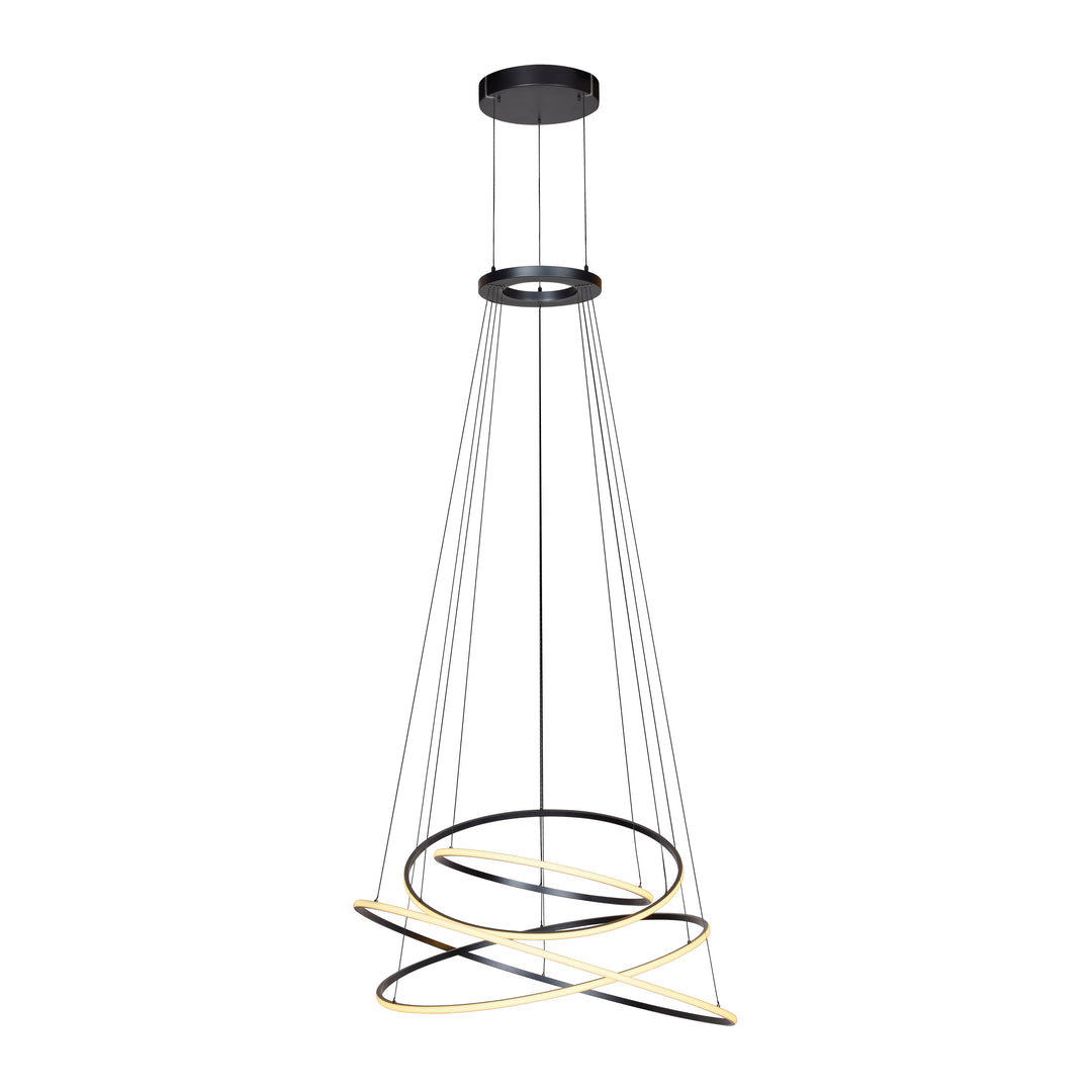 Lustra supendata PURE E-Flying Rings Paul Neuhaus