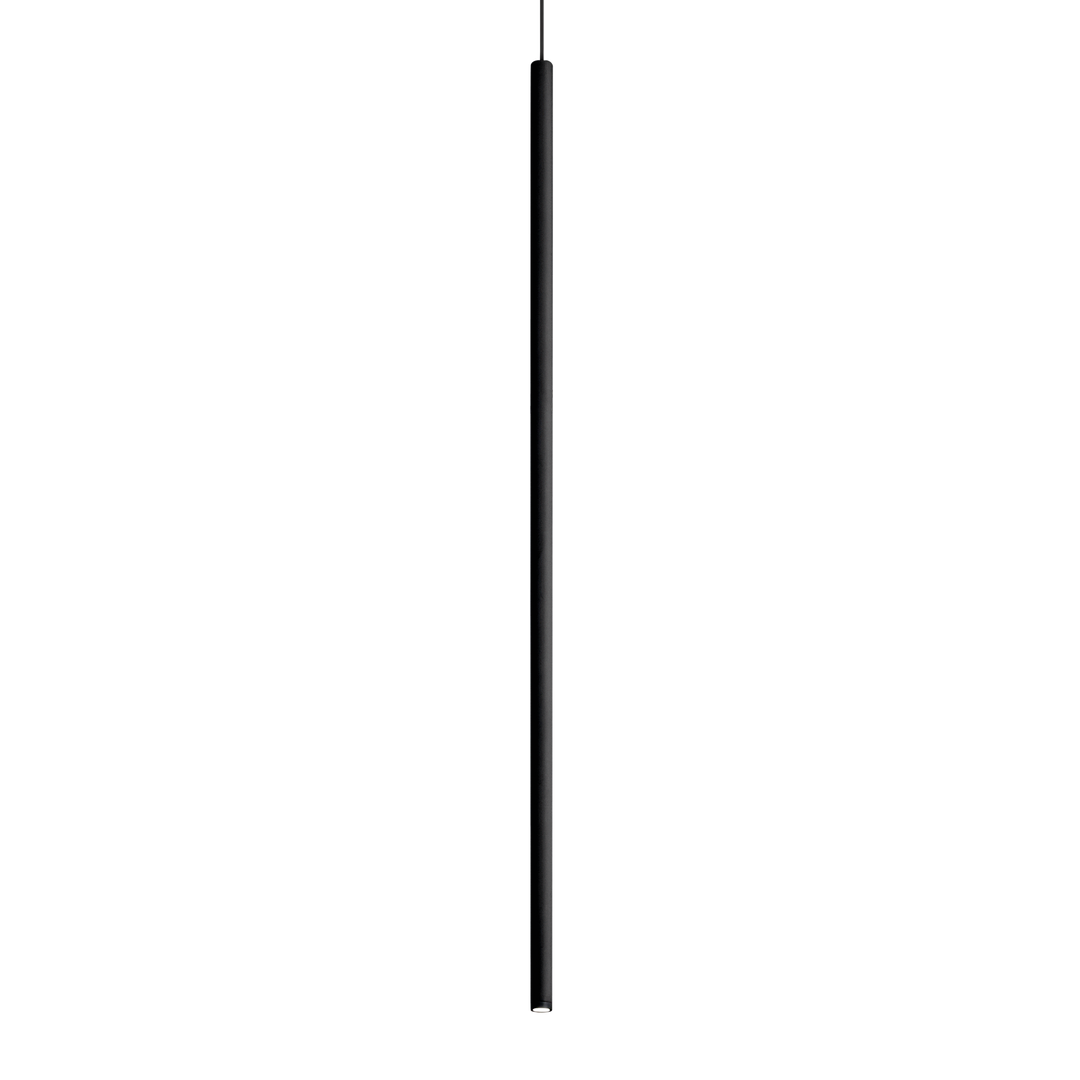 Pendul liniar minimalist finisaj negru Filo
