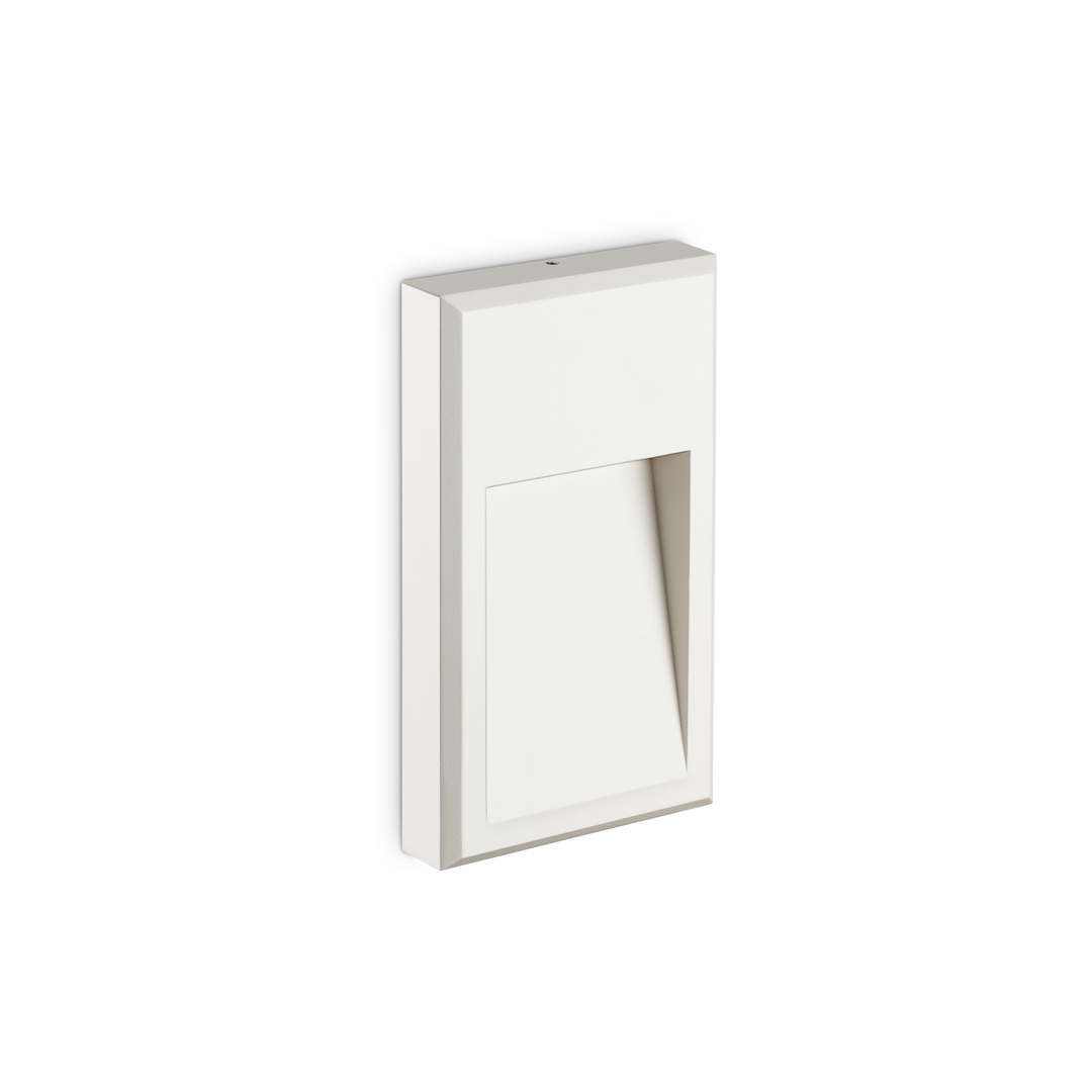 Aplica incastrata pentru trepte alba Febe IP65