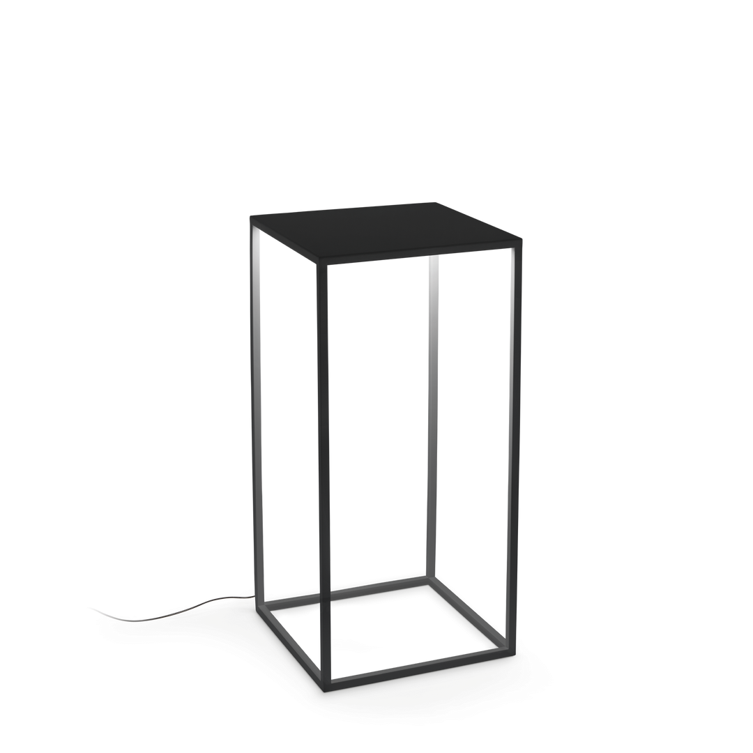 Lampadar negru dreptunghiular Ipotesi