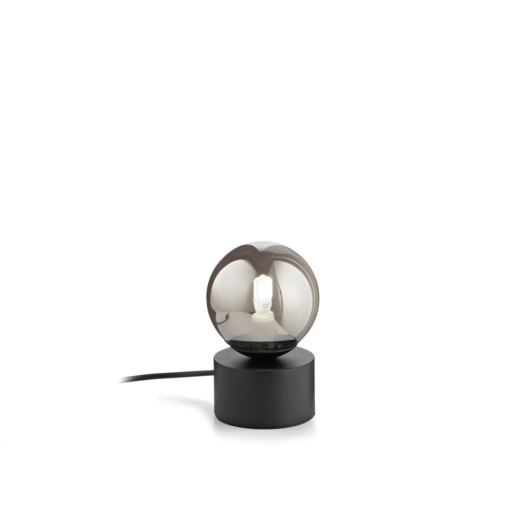 Lampa de masa cu abajur fume` Perlage
