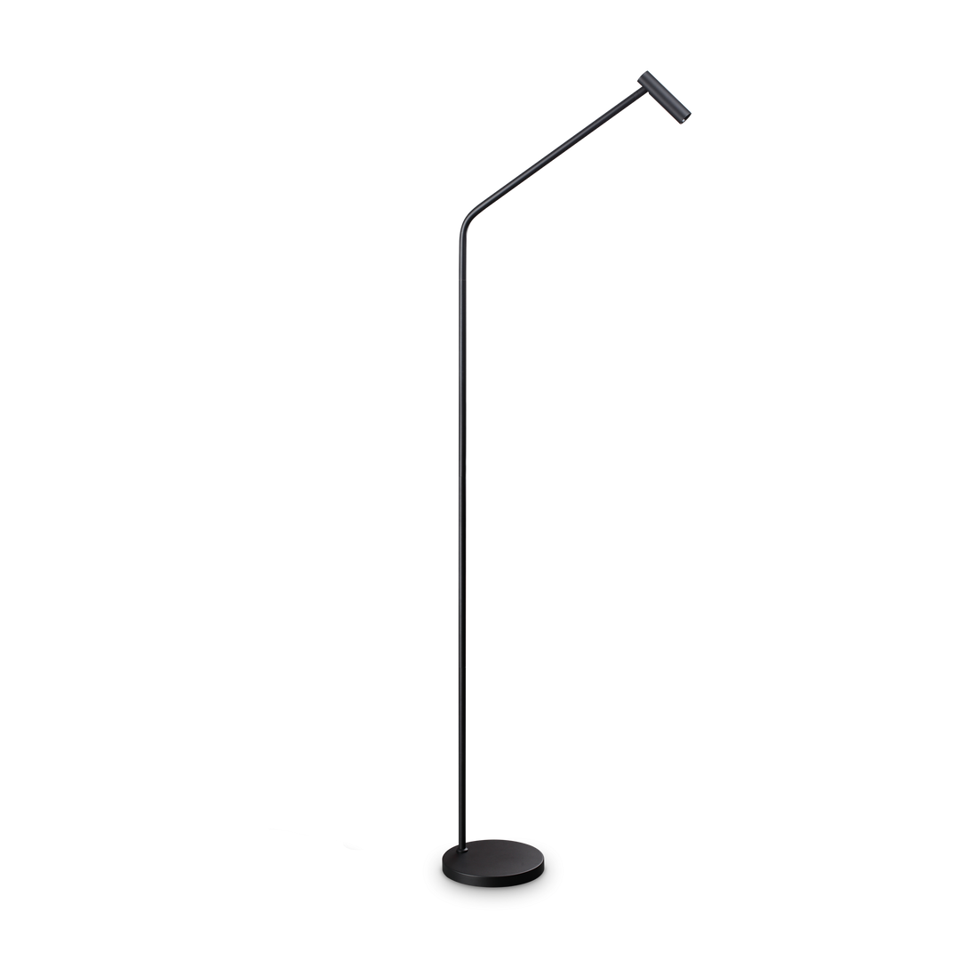 Lampadar finisaj negru cu spot Easy