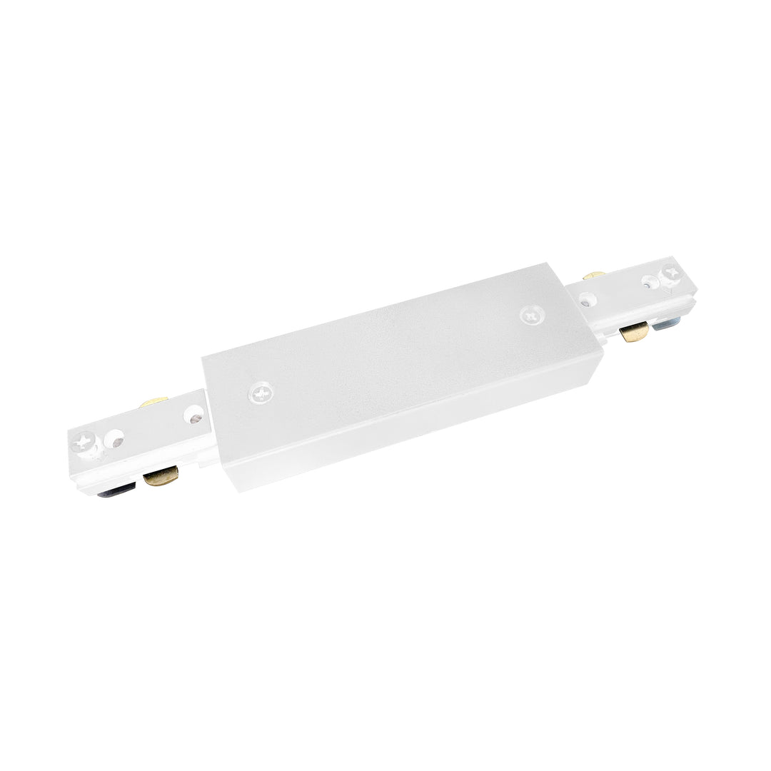 Conector de mijloc alb pentru sina cu o faza 3050