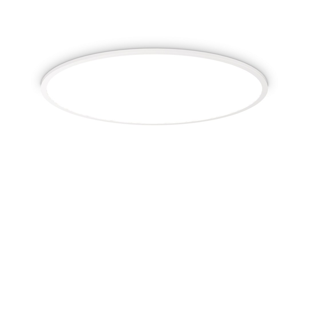 Plafoniera alba design slim Fly