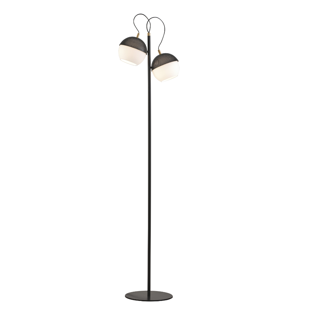 Lampadar cu abajur mesh Brody by Viokef